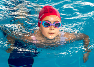 Student working in class